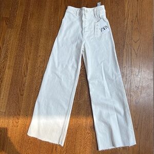 ZARA marine straight jeans